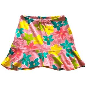 Lilly Pulitzer Vintage Terry Cloth Floral Skirt - size S - Never worn! 🌸🩷🌼
